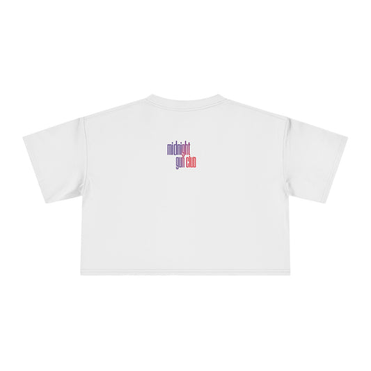 SHOOT LIKE A GIRL Crop Tee
