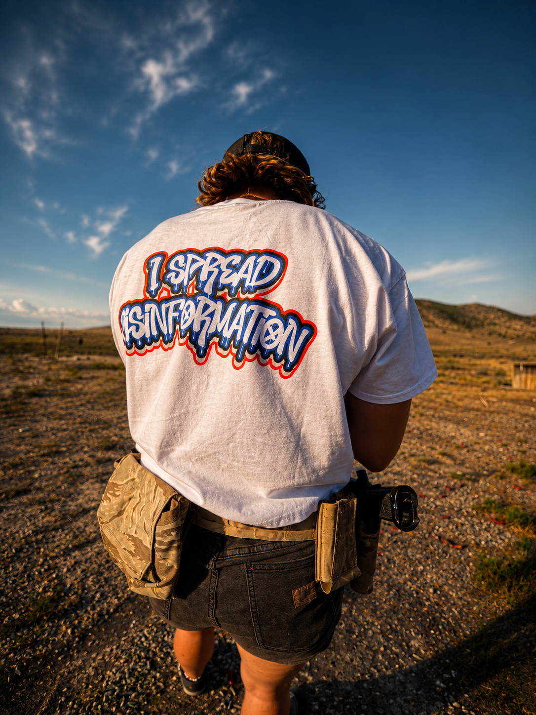DISINFORMATION DRIP - CROP TOP