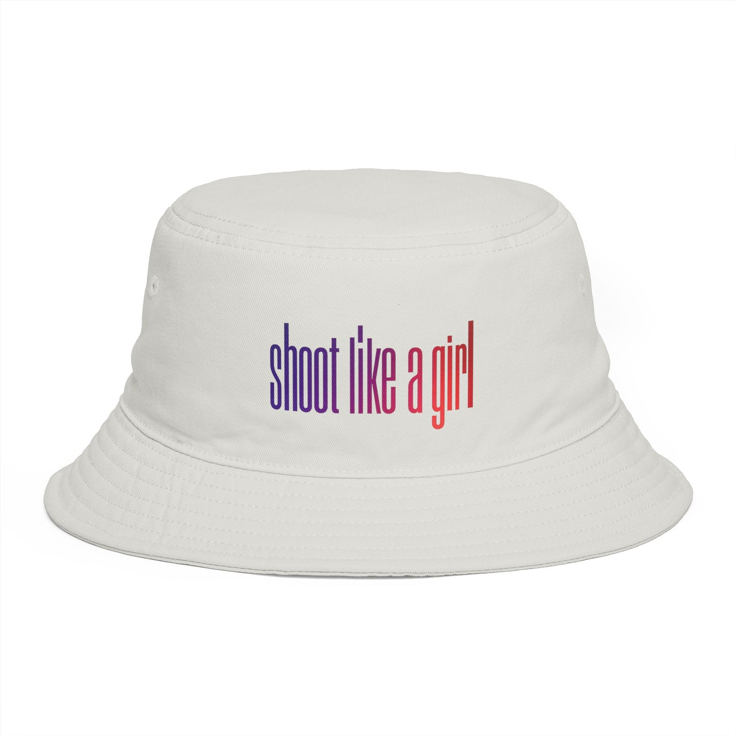 Shoot Like a Girl Bucket Hat
