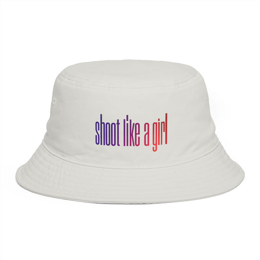 Shoot Like a Girl Bucket Hat
