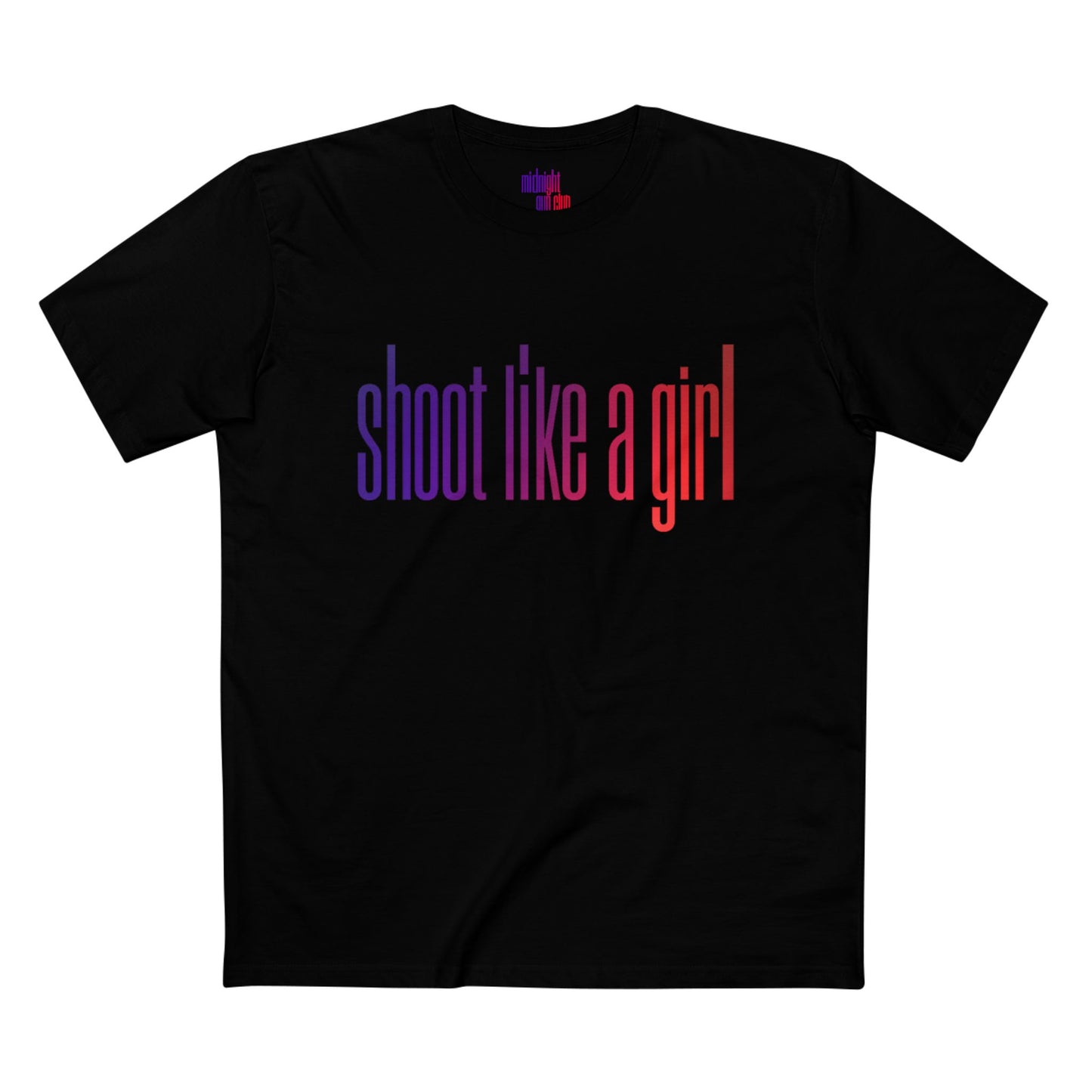 SHOOT LIKE A GIRL TEE