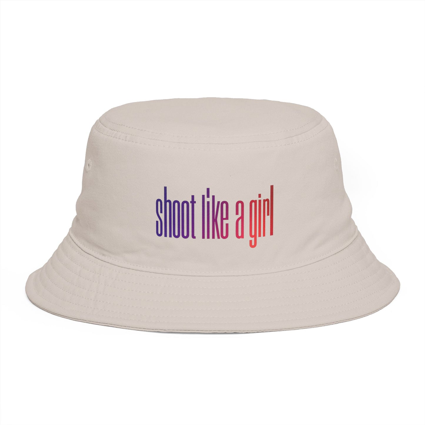 Shoot Like a Girl Bucket Hat