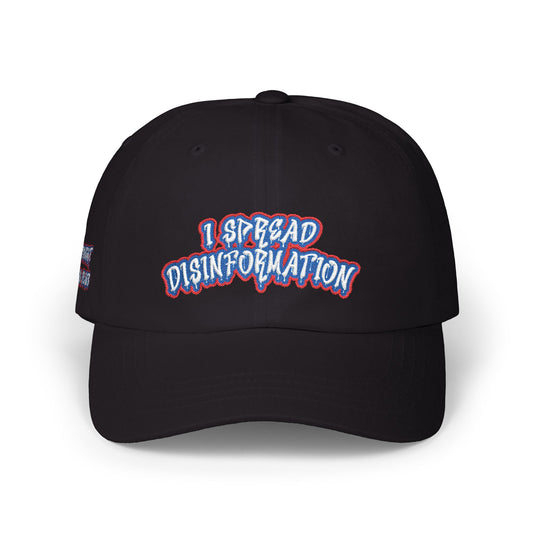 DISINFORMATION GRAFFITI DRIP DAD HAT