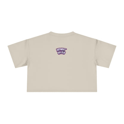YOU A FED PURPLE DRIP - Crop Tee