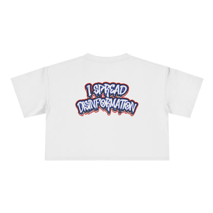 DISINFORMATION DRIP - Crop Tee