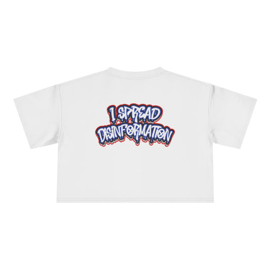 DISINFORMATION DRIP - Crop Tee