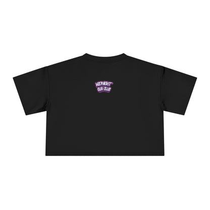 YOU A FED PURPLE DRIP - Crop Tee