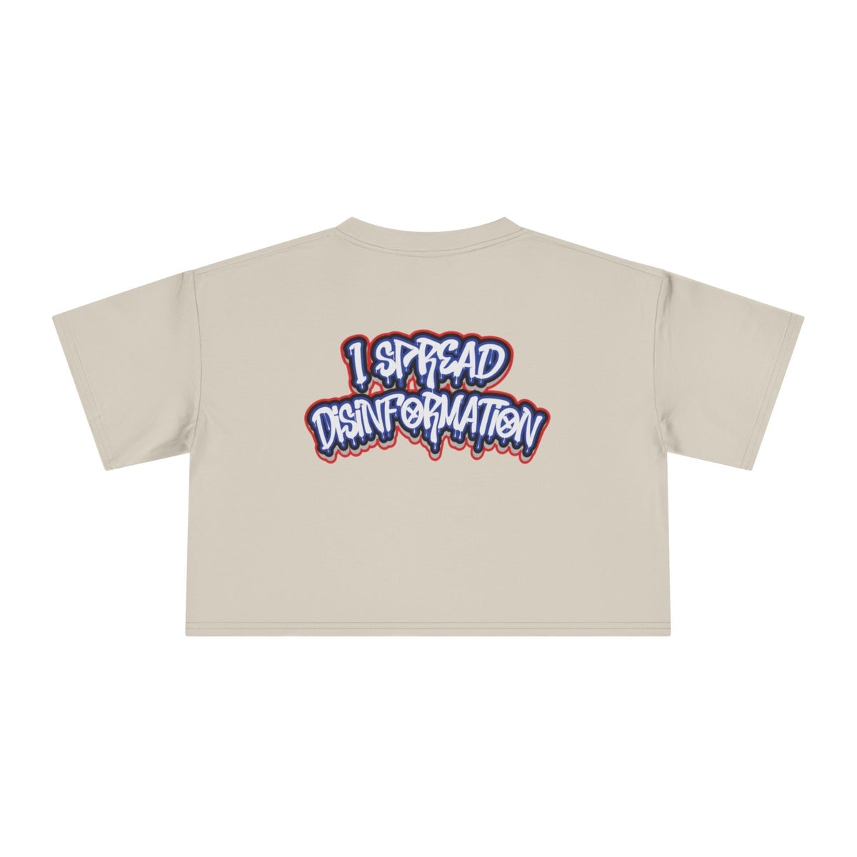DISINFORMATION DRIP - Crop Tee