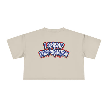 DISINFORMATION DRIP - Crop Tee