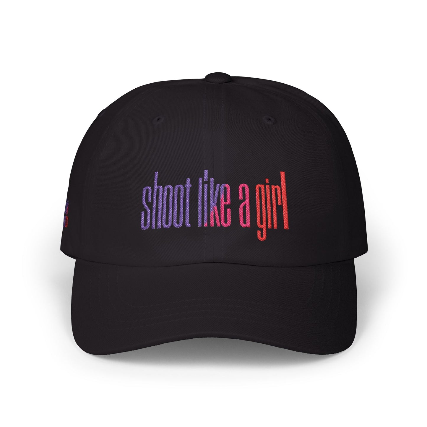 SHOOT LIKE A GIRL Dad Cap