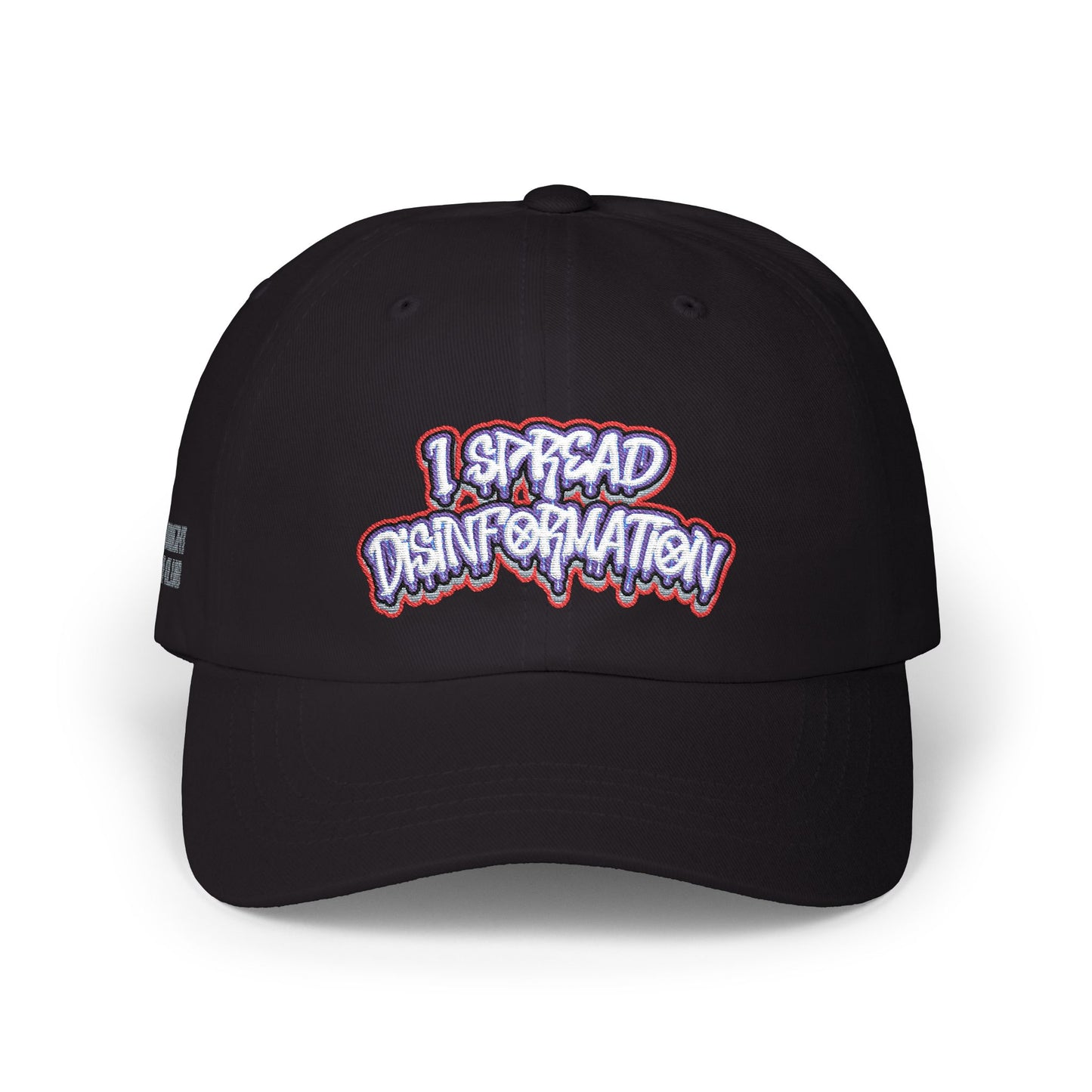 DISINFORMATION GRAFFITI DRIP DAD HAT