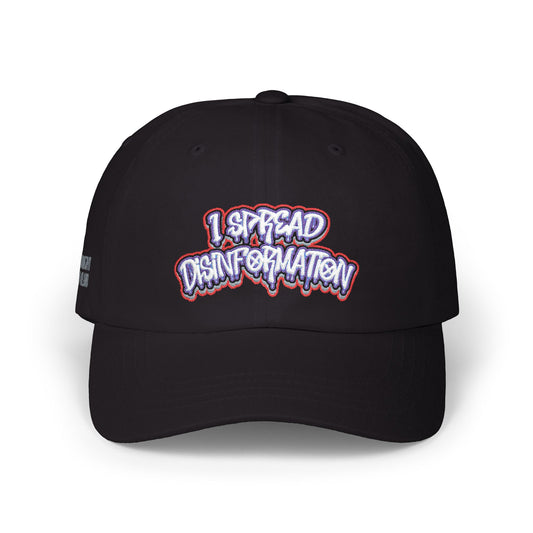 DISINFORMATION GRAFFITI DRIP DAD HAT