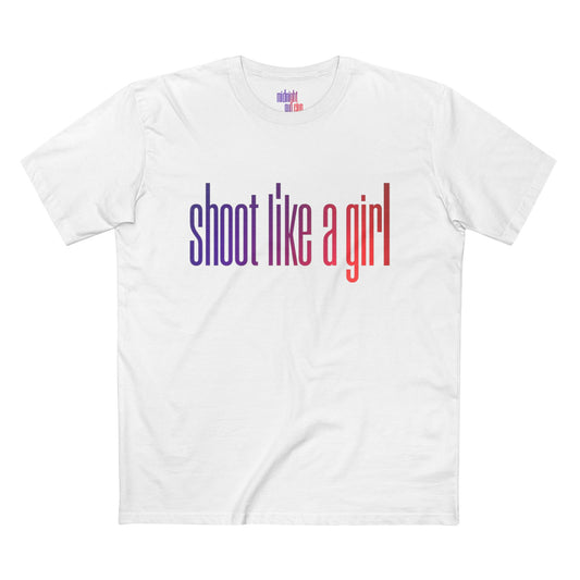 SHOOT LIKE A GIRL TEE