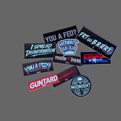 10-STICKER PACK